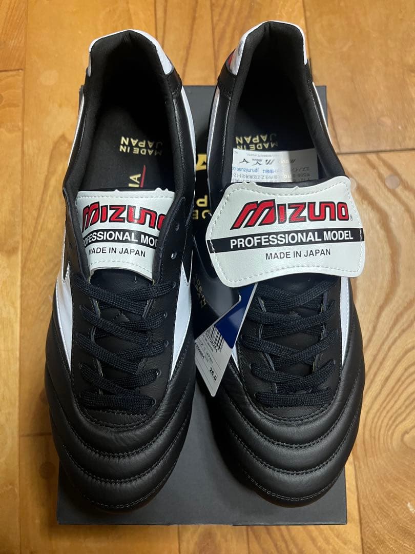 新品 旧品番 特価 ミズノ モレリア 2 JAPAN 折り返しタン 27cm ①