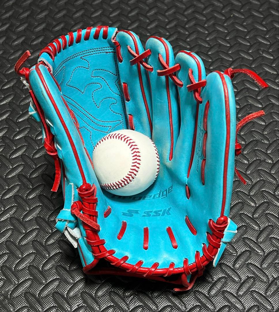 SSK プロエッジ 軟式 ピッチャー 投手用 グローブ 栗林モデル - メルカリ