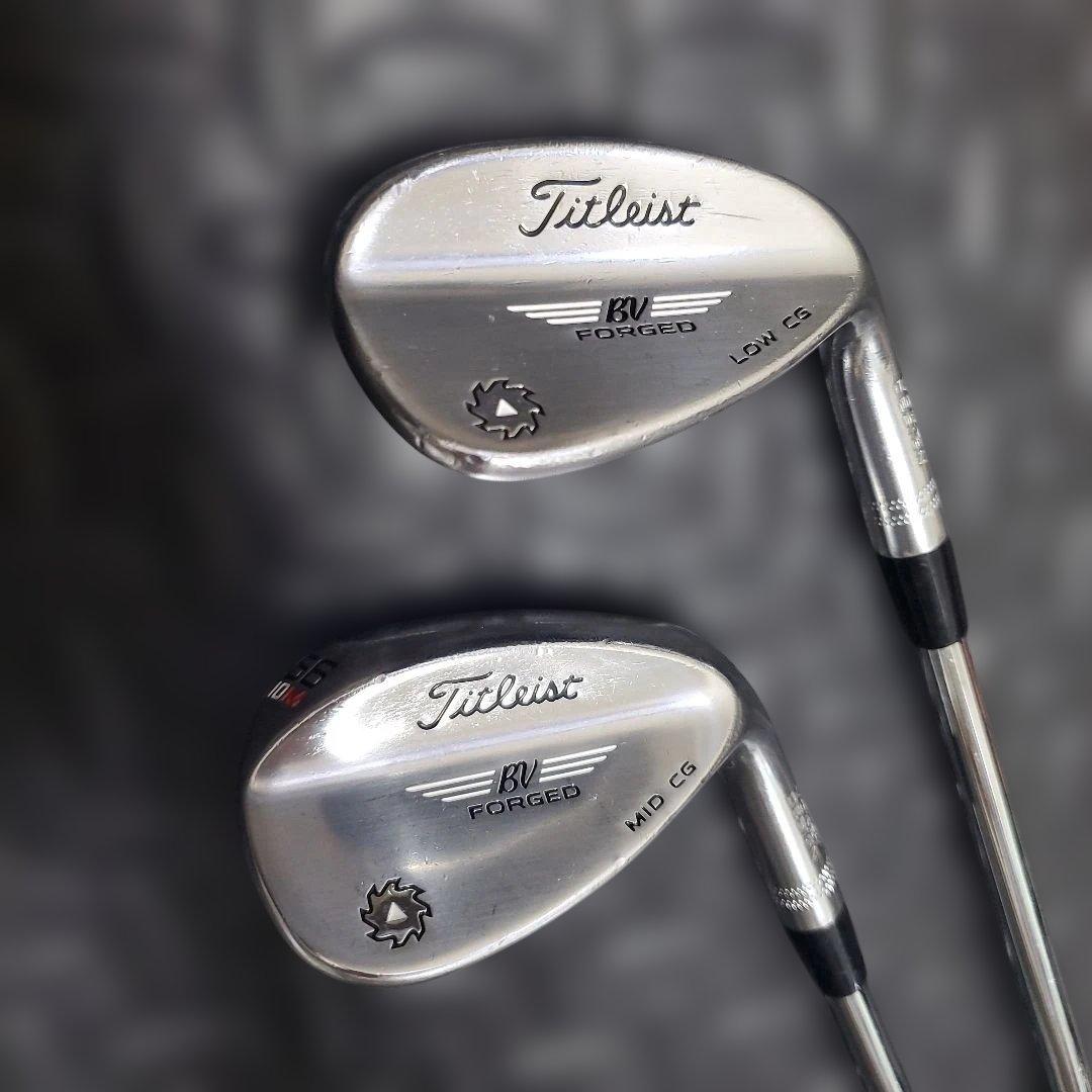 Titleist BV FORGED LOW MID CG ウェッジ 2本 ボーケイ・デザイン VOKEY FORGED ウェッジ 登場｜タイトリスト