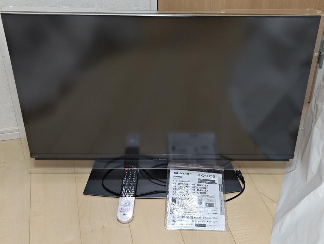 シャープ AQUOS 4T-C40CL1 40V型4K液晶テレビ 保護パネル付き Amazon | シャープ 40V型 液晶 テレビ AQUOS 4T-C40CL1 4K チューナー