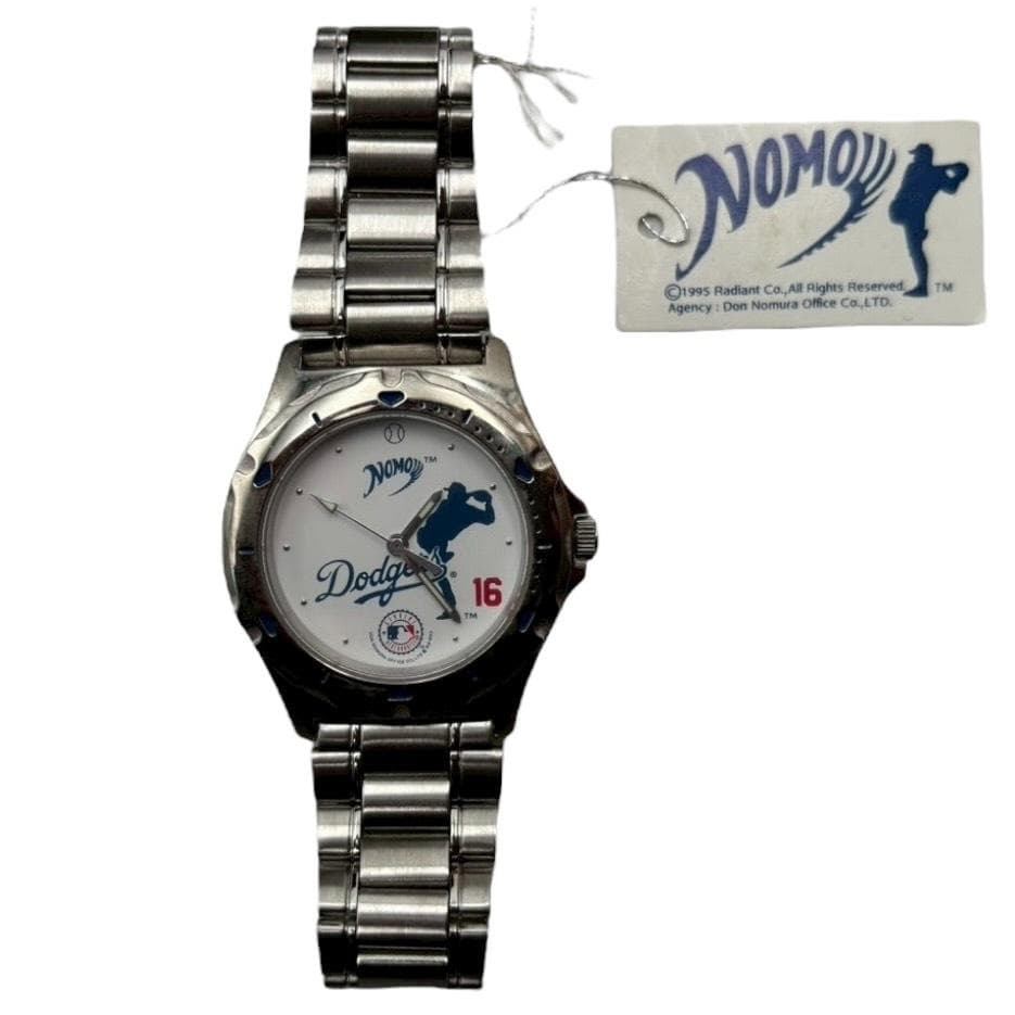 新品未使用】MLB公式 ロサンゼルスドジャース 野茂英雄 腕時計 - メルカリ