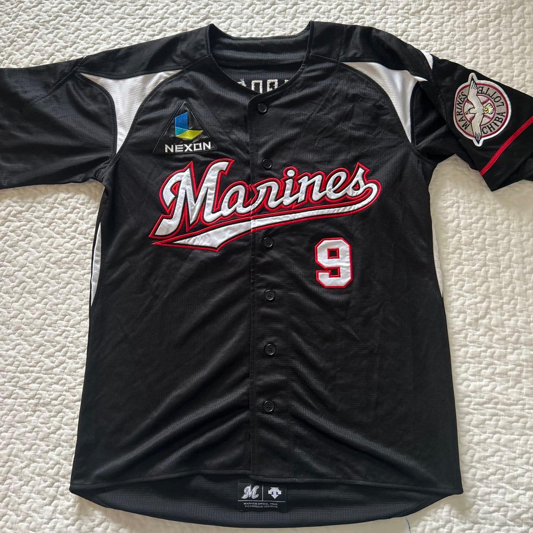 美品】千葉ロッテマリーンズ 福浦和也 サイン入りユニフォーム