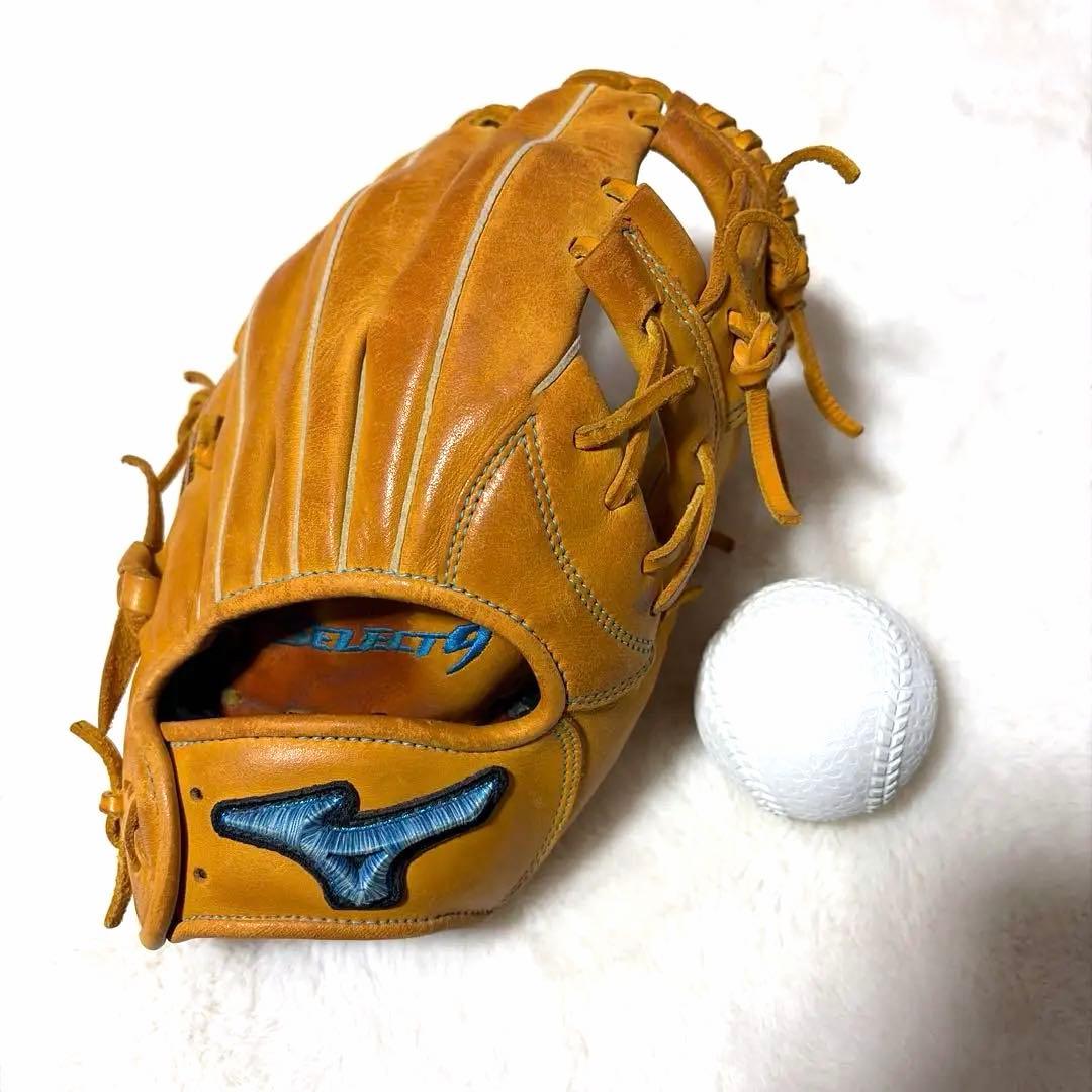 ミズノ　セレクトナイン　少年軟式　内野手用　ダイバーシティブルー Amazon | ミズノ（MIZUNO） 少年軟式用グラブ セレクトナイン