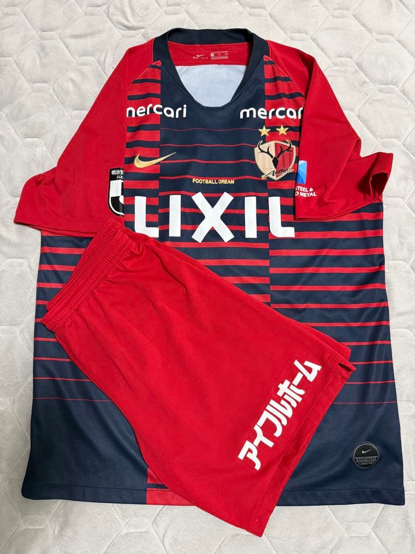 鹿島アントラーズ 2019 レプリカユニフォーム ゲームパンツ白崎凌兵