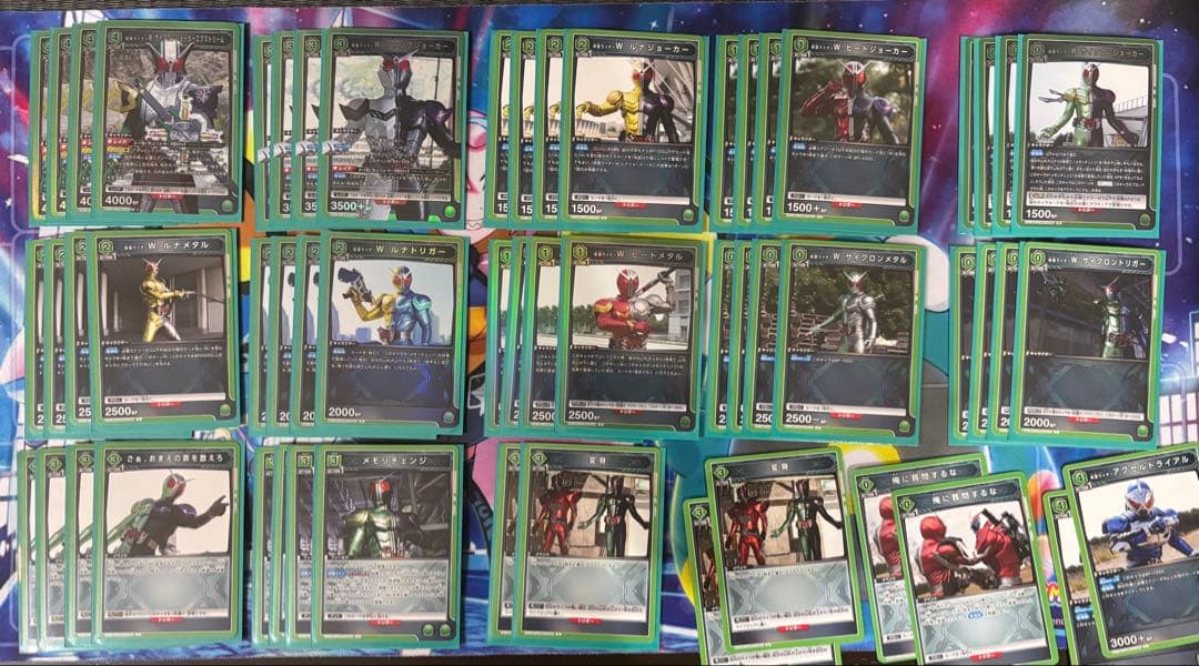 ユニオンアリーナ 仮面ライダーW デッキ - メルカリ