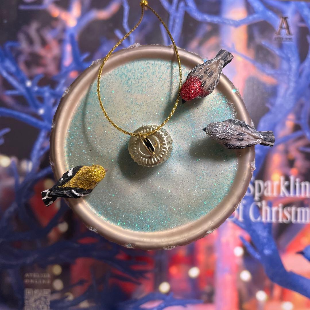 アスティエ・ド・ヴィラット クリスマスオーナメント BIRD BATH