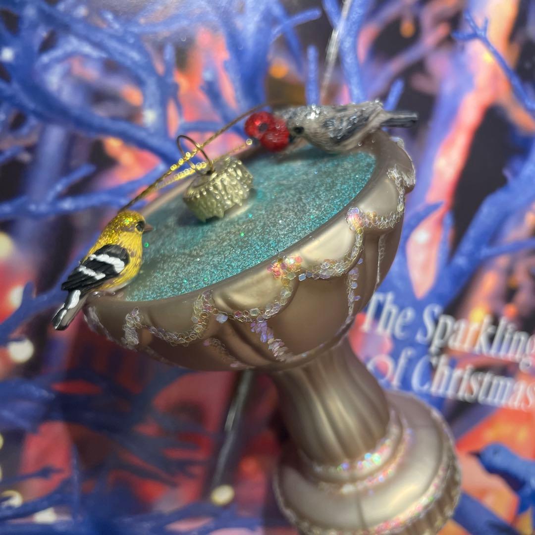 アスティエ・ド・ヴィラット クリスマスオーナメント BIRD BATH