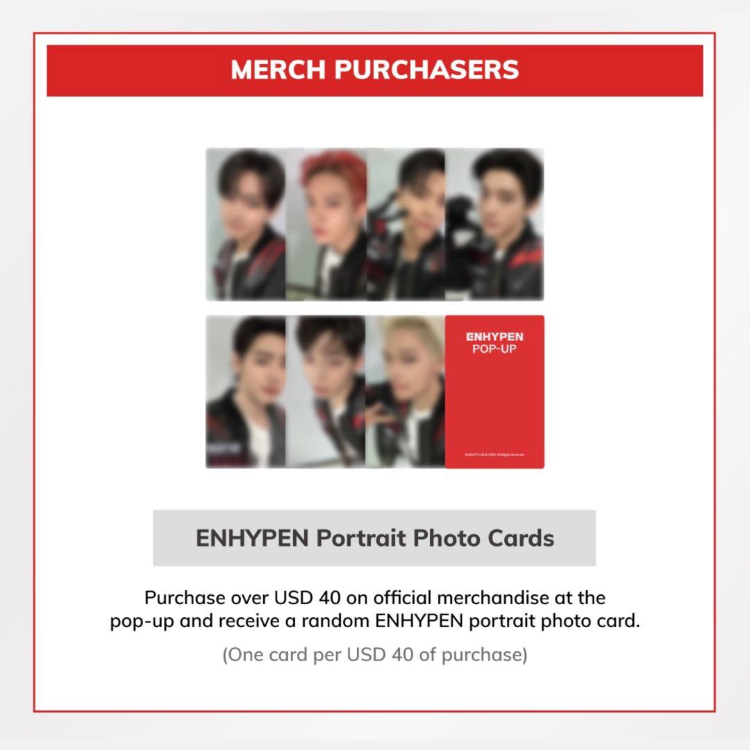 ENHYPEN ジョンウォン POPUP ロサンゼルス限定 特典 トレカ - メルカリ