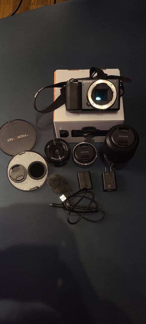 『お得セット』SONY zv-e10 レンズ3点&フィルター1点 Amazon | SONY(ソニー) 【ZV-E10 と 49mm用レンズ保護フィルターセット