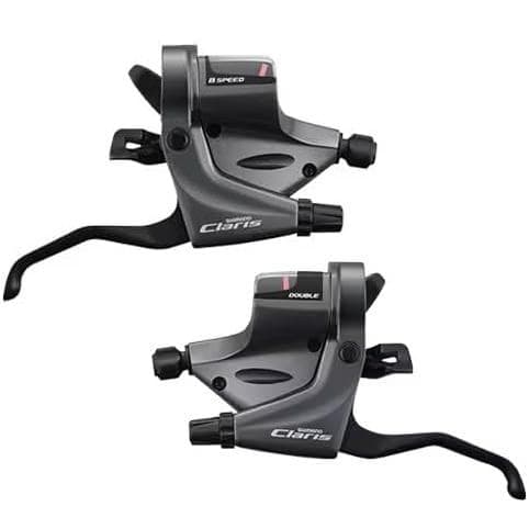 シマノ CLARIS シフト/ブレーキレバー 左右 ST-RS200 2x8S - メルカリ