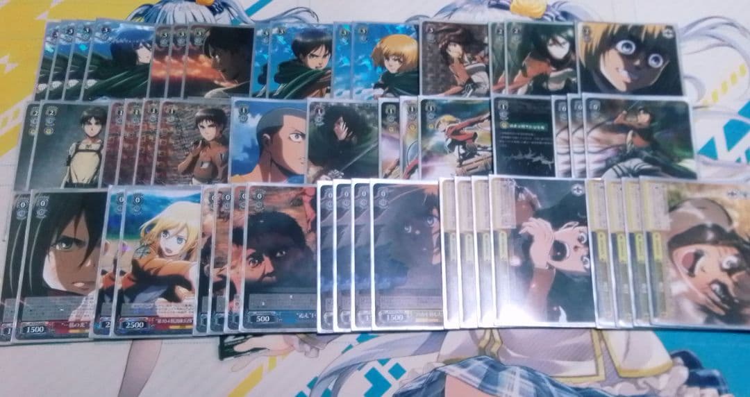 ヴァイスシュバルツ 進撃の巨人 デッキ 8風