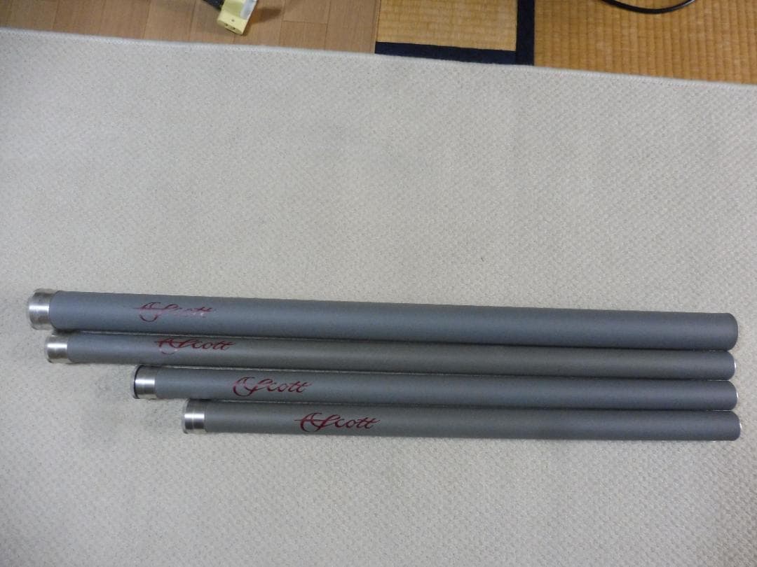 スコット SCOTT フライロッド用アルミケース4本 上飯田取扱商品＜フライ-スコットロッド＞