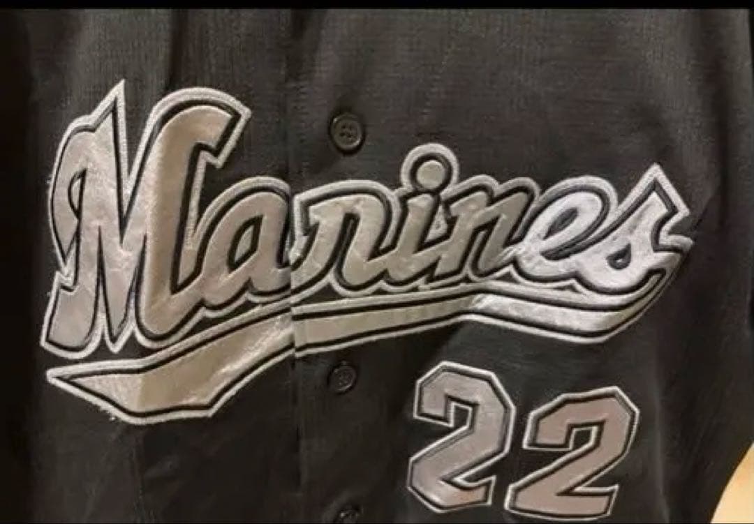千葉ロッテMarines ユニフォーム 里崎智也 22 復刻 ユニフォーム 里崎智也