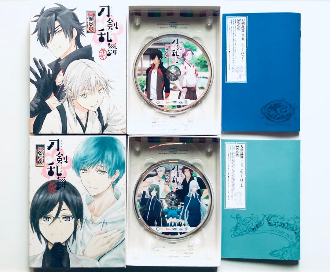 アニメ 刀剣乱舞 花丸 一期 其の一〜其の六 DVD 初回