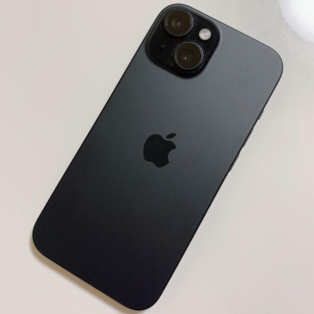iPhone 15 ブラック 256 GB SIMフリー iPhone 15 256GB - ブラック（SIMフリー）[整備済製品] - Apple（日本）