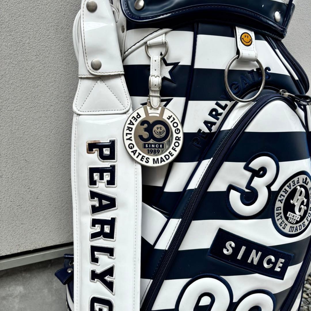 希少 完売 正規品 パーリーゲイツ 30周年限定 キャディバッグ ユニ