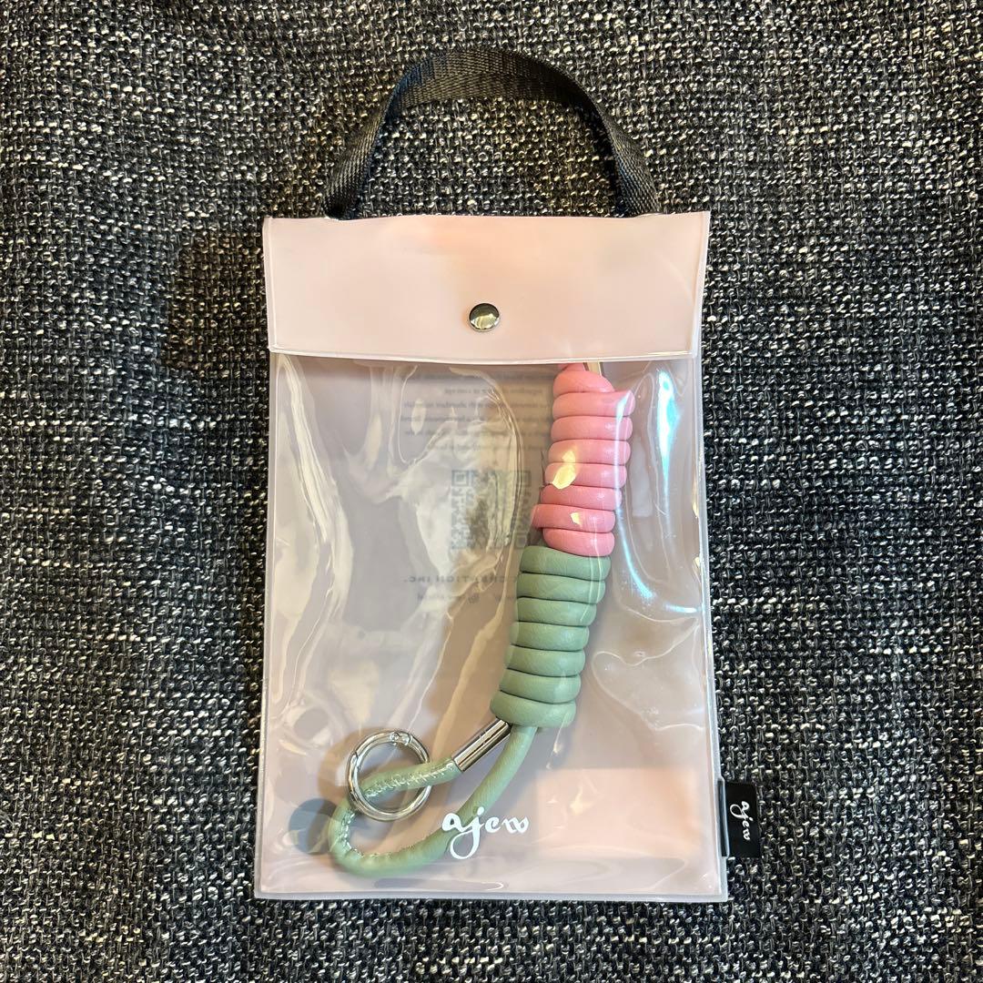 ajew Coil strap コイルストラップ ストラップ グリーン ピンク 楽天市場】【公式店】【ajew strap】coil strap エジュー ストラップ