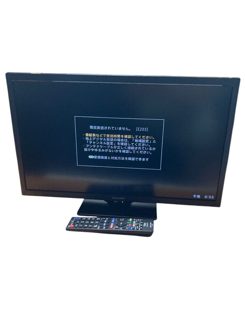 SHARP 22インチ テレビ 2T-C22DE 動作確認済み！ シャープ Amazon | シャープ 22V型 液晶 テレビ AQUOS 2T-C22DE-B フル