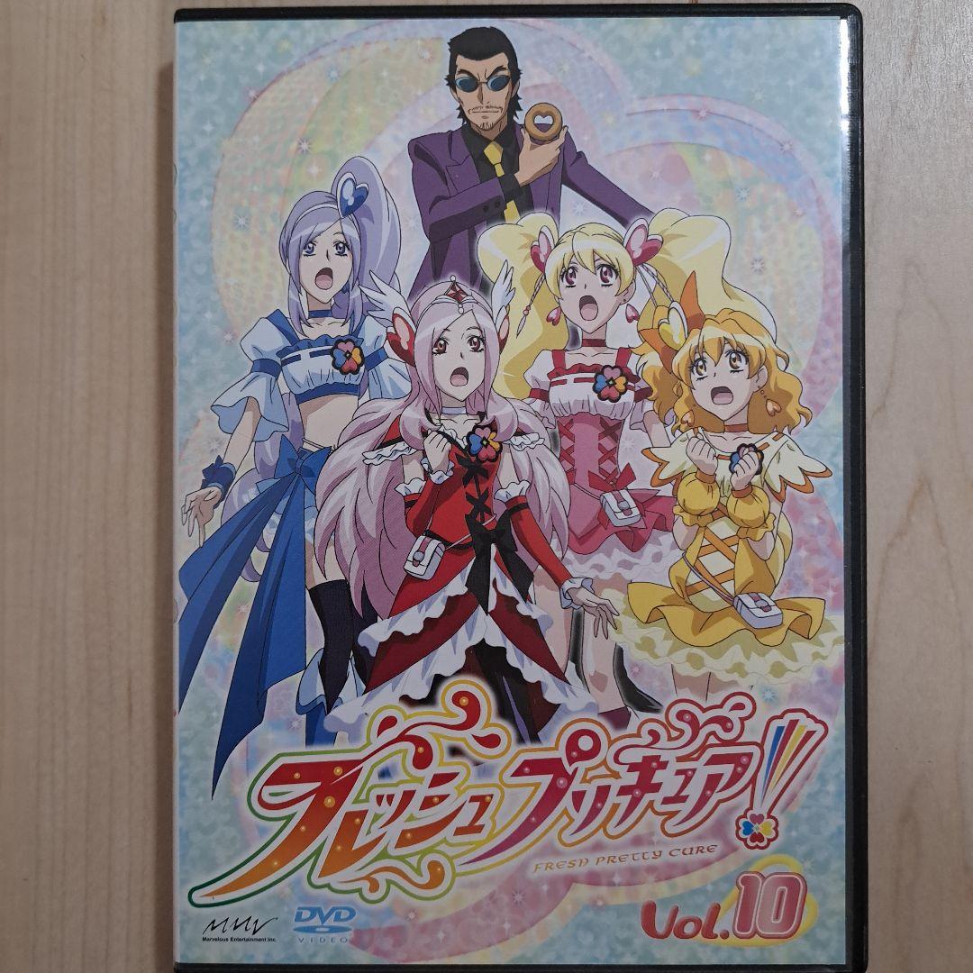 フレッシュプリキュア スイートプリキュア DVD 2枚セット プリキュア