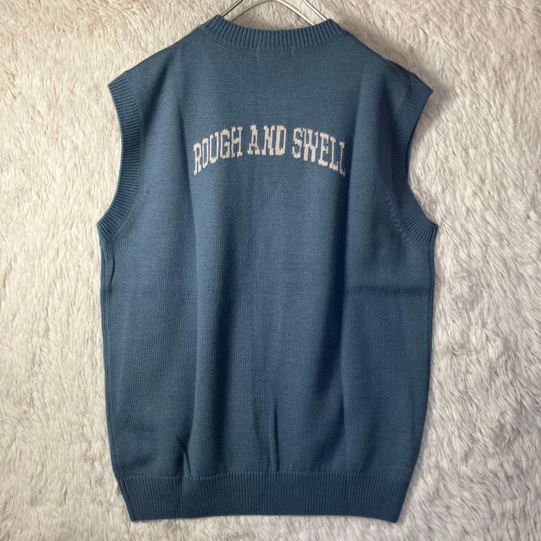 新品未使用 ラフアンドスウェル BIG R VEST ニットベスト XL - メルカリ