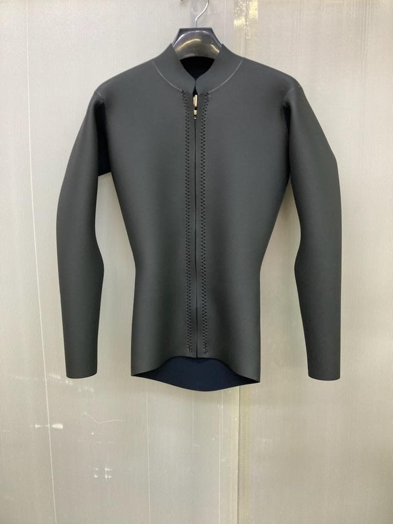 川原様2 国内生産CLASSIC2ｍｍジャケットカスタムオーダー料込 セットアップ対応】ファンクショナル リネンライク ノーカラー