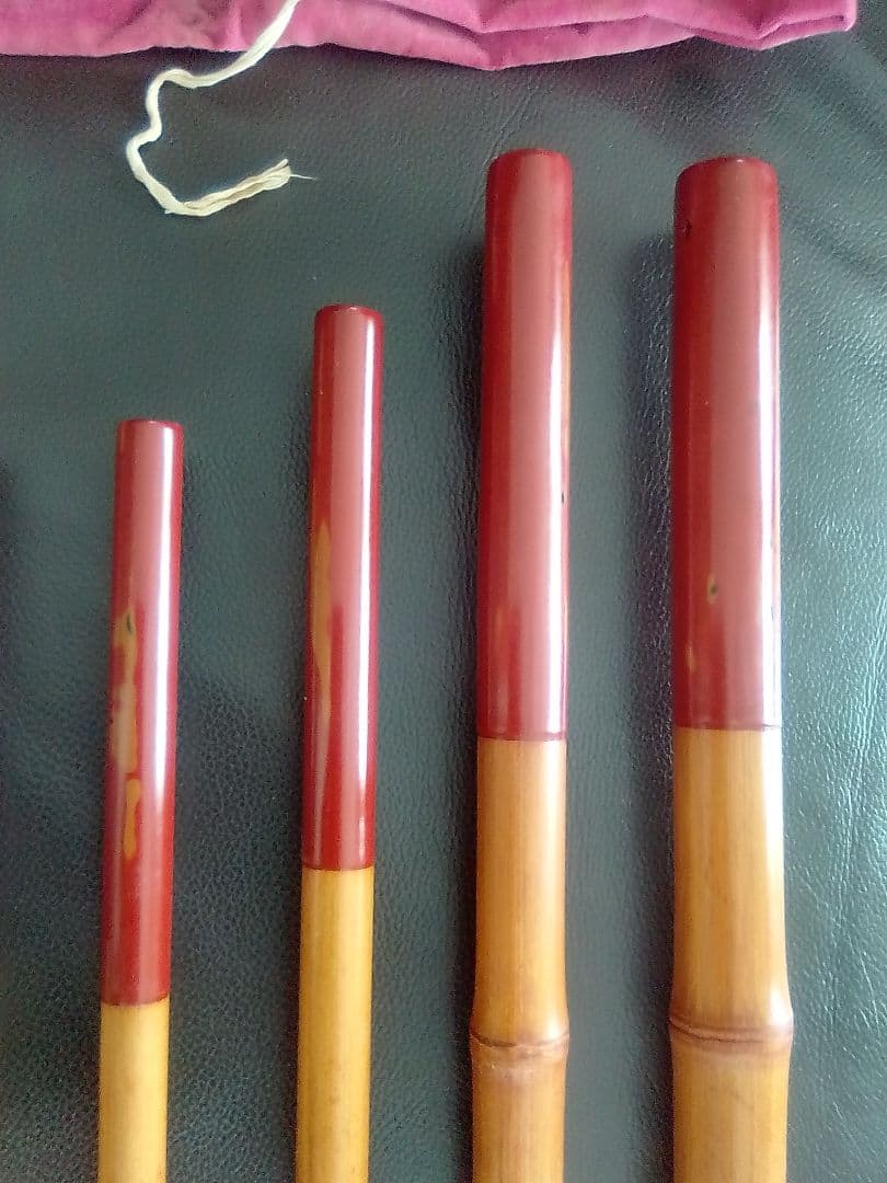 【中古品】竿種竹竿工房『竹竿（漆塗り）5.2m』渓流竿