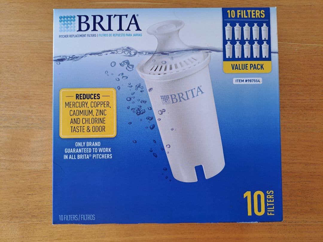 BRITA CLASSIC 浄水器カートリッジ 10個 アメリカ仕様(1) ブリタの浄水器でアメリカの水道水が美味しくなった【BRITA】 – K&U
