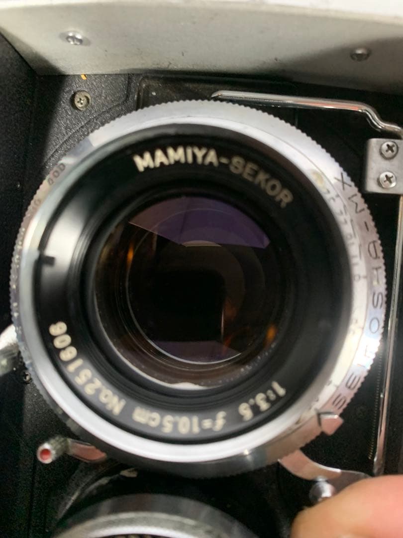 MAMIYA C220 二眼レフカメラ　10.5cm f/3.5付