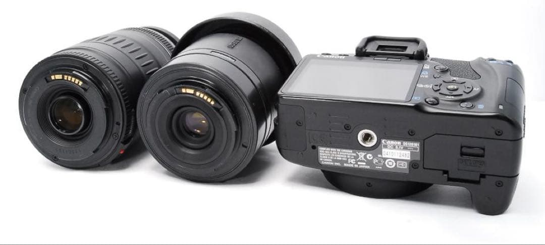 高画質‼️超軽量‼️Canon Kiss X2‼️スマホ転送OK‼️ダブルレンズ