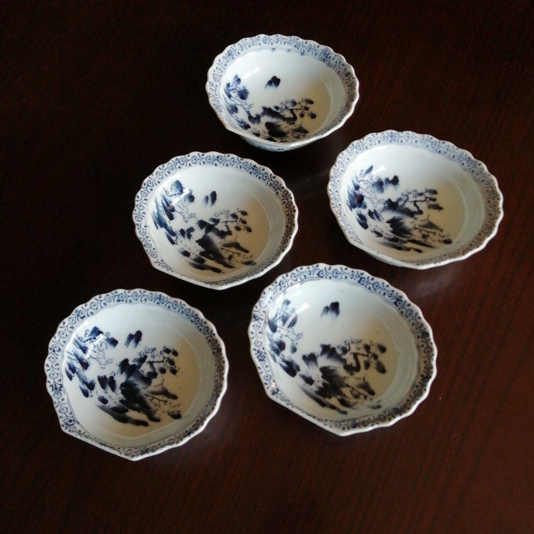 伊万里 貝形向付 5客 13.5cm 大正期 - メルカリ