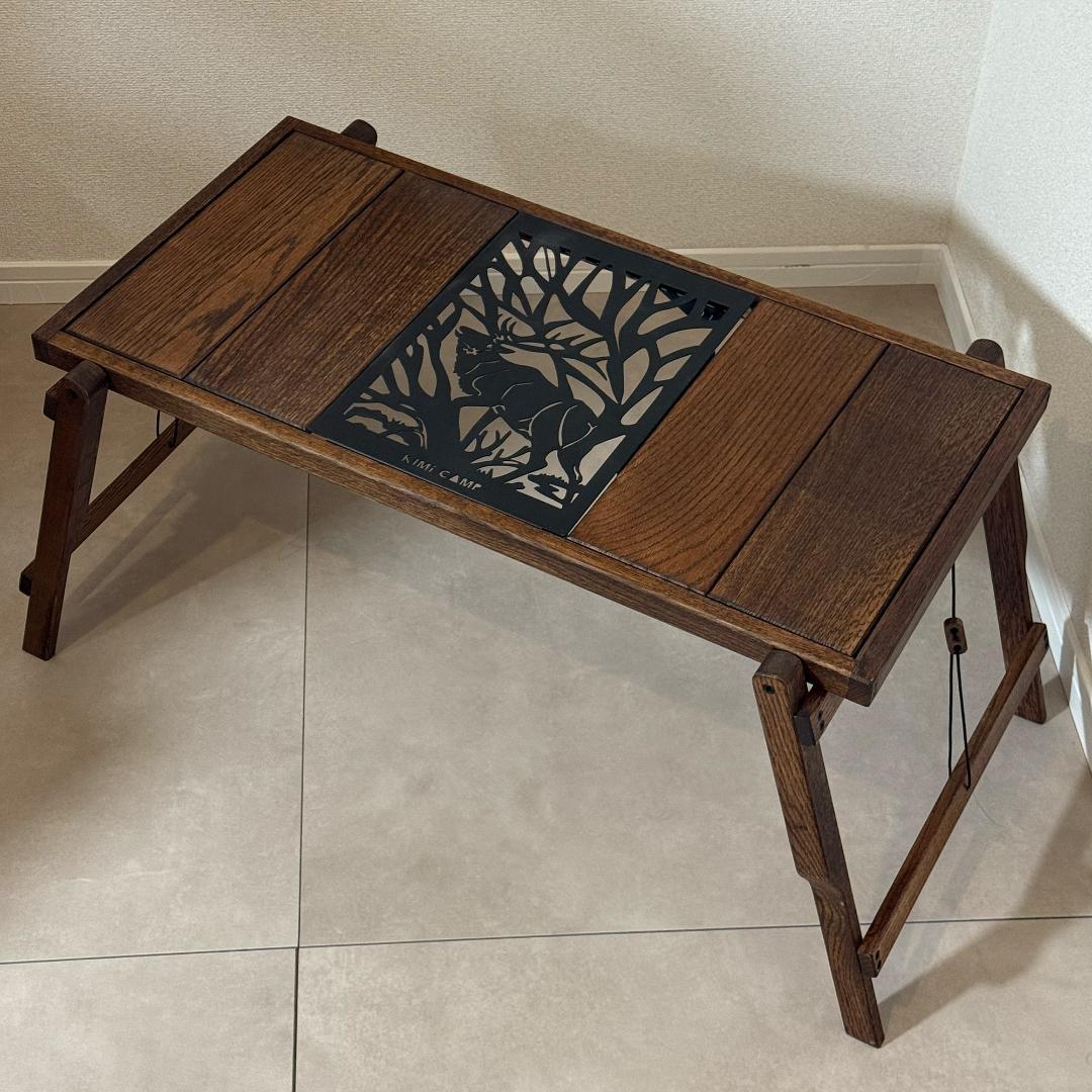 美品kimicamp インフィニティテーブル - メルカリ