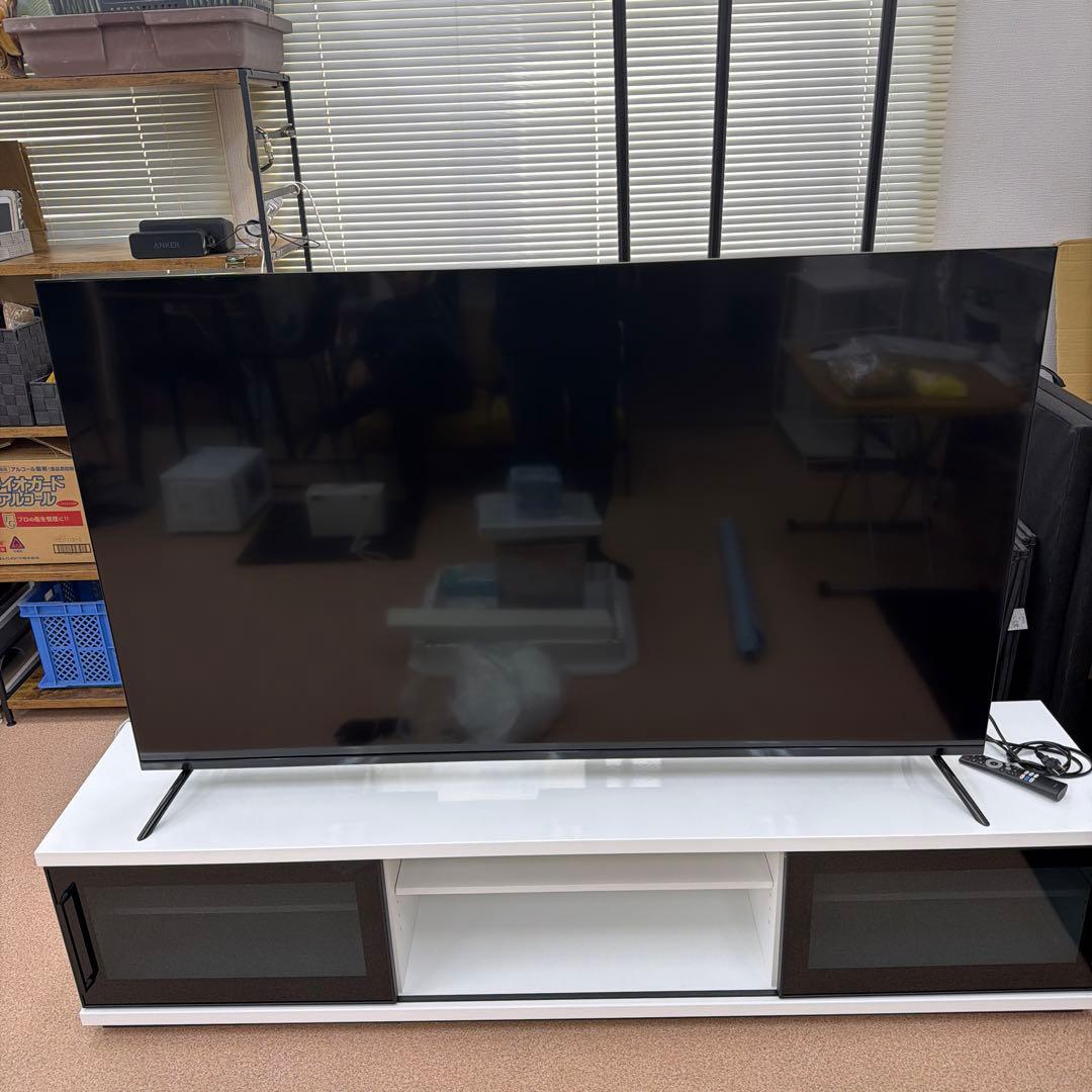 ORION✖️ニトリチューナーレステレビ本体　65インチ ORION、Android TV搭載「チューナーレス スマートテレビ」に大画面75V