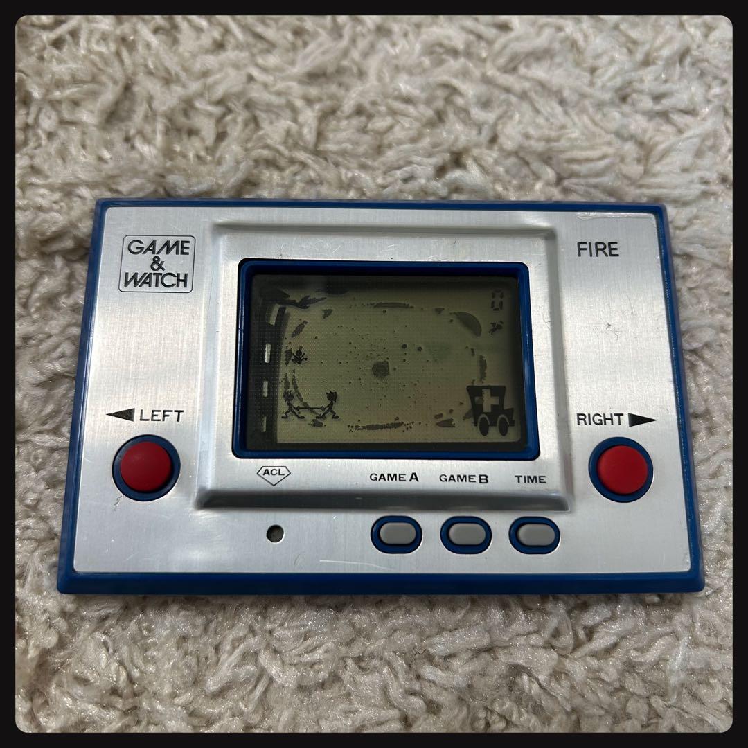 動作確認済み！ FIRE ゲーム＆ウォッチ 任天堂 ゲームウォッチ - メルカリ