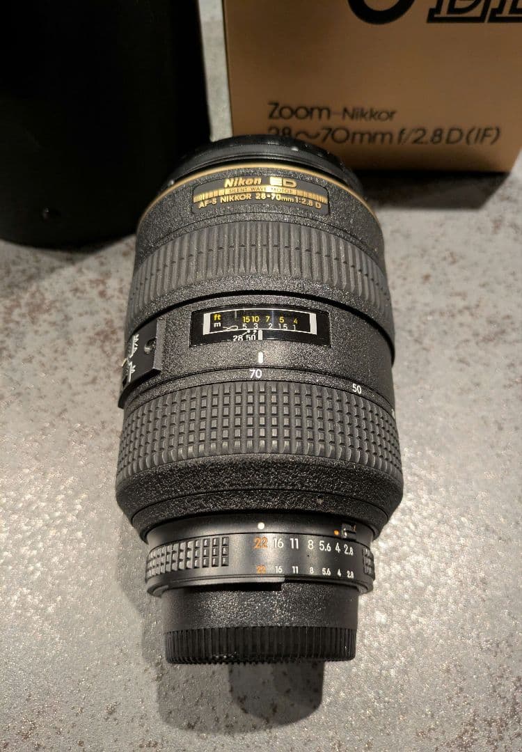 ニコン NIKKOR28-70mm f2.8D ※箱付き Amazon | Nikon Ai AF-S ズームニッコール ED 28-70mm F2.8D (IF