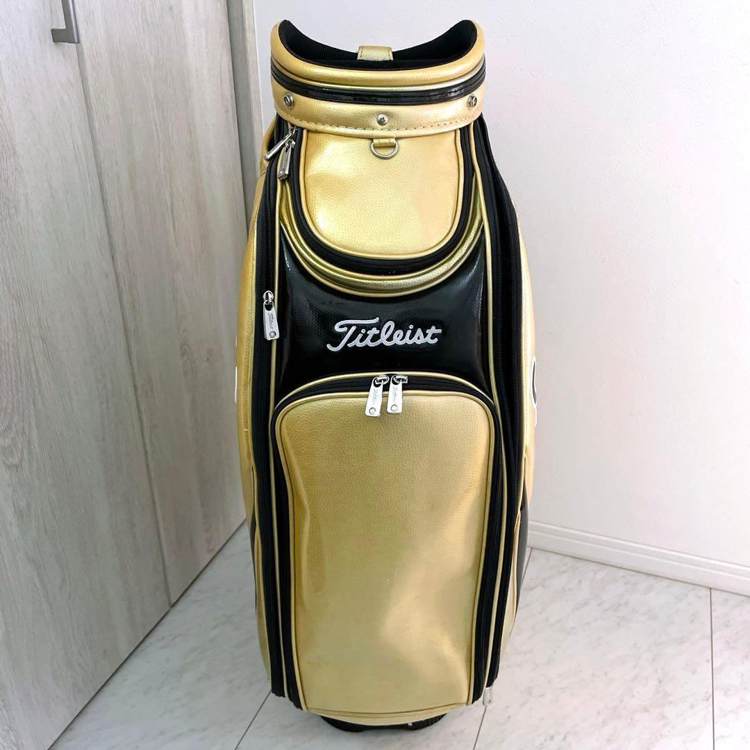 希少 正規品 良品 タイトリスト メダリオン 3点式 キャディバッグ