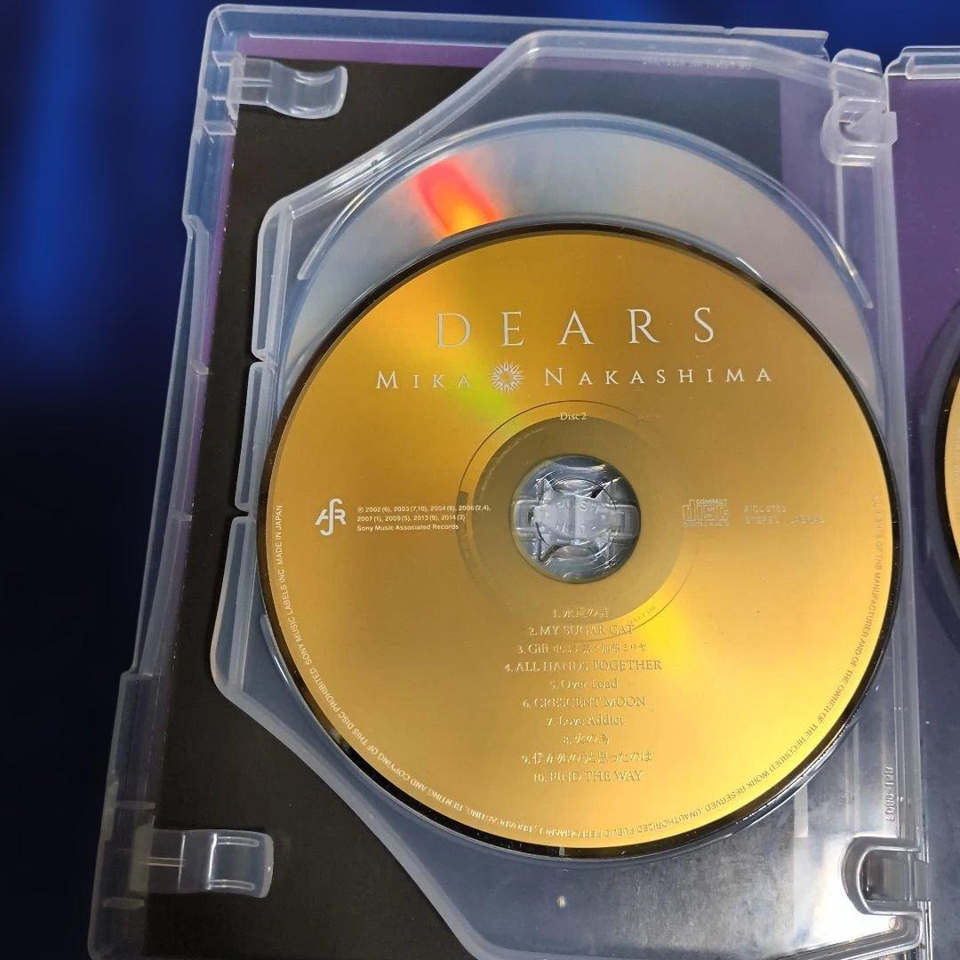 中島美嘉 DEARS 2CD＋DVD 初回限定盤※動作確認み - メルカリ