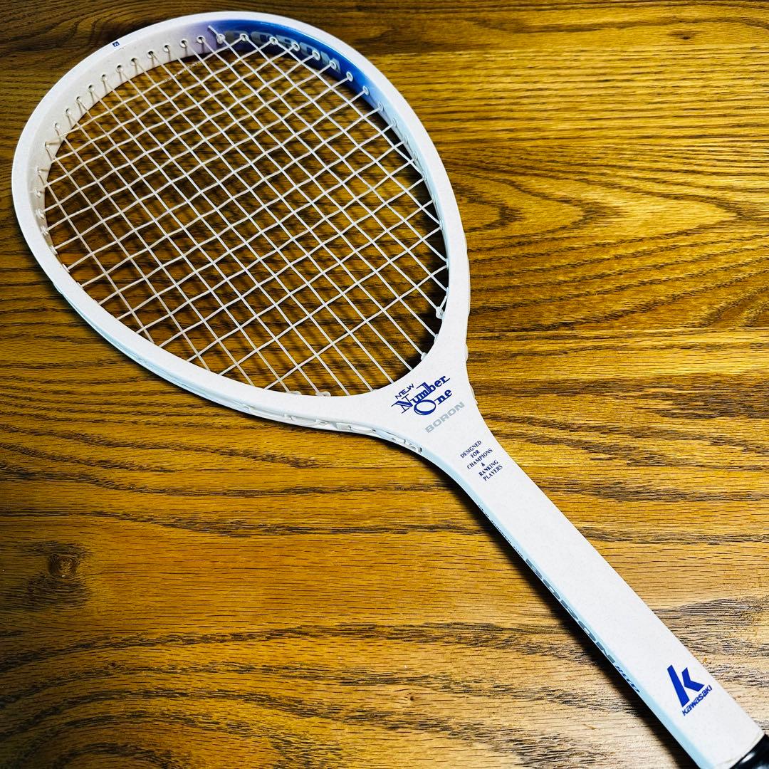 未使用】カワサキ ニューナンバーワン ソフトテニス ラケット - メルカリ