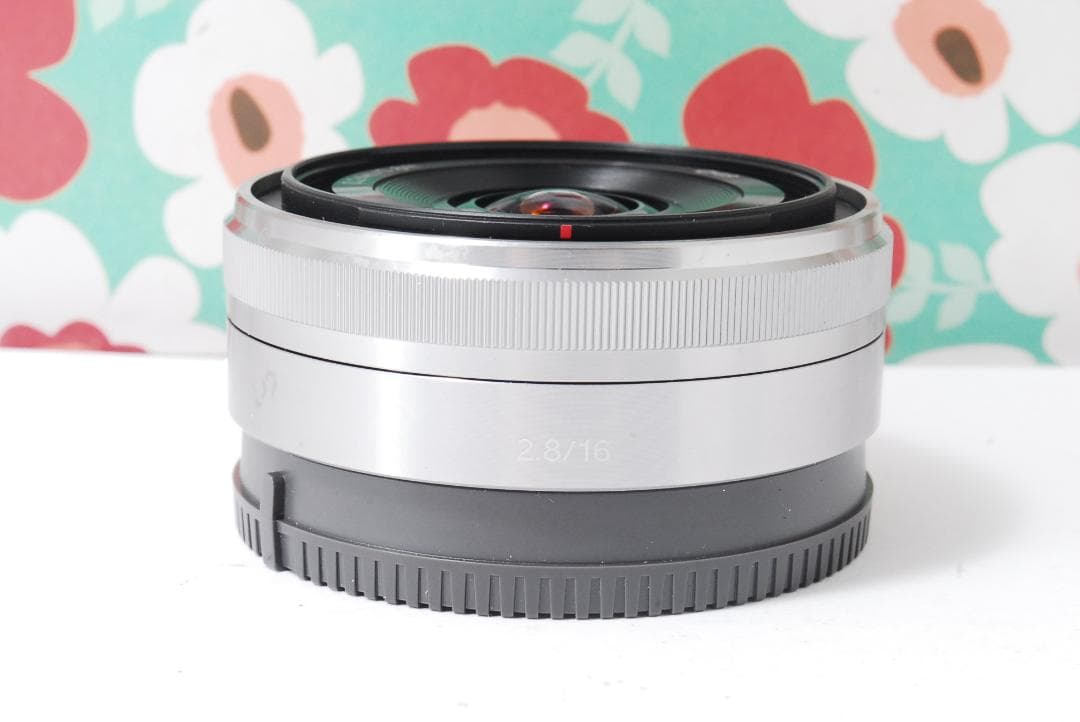❤SONY 単焦点 SEL16F28❤パンケーキレンズ Eマウント❤大人気