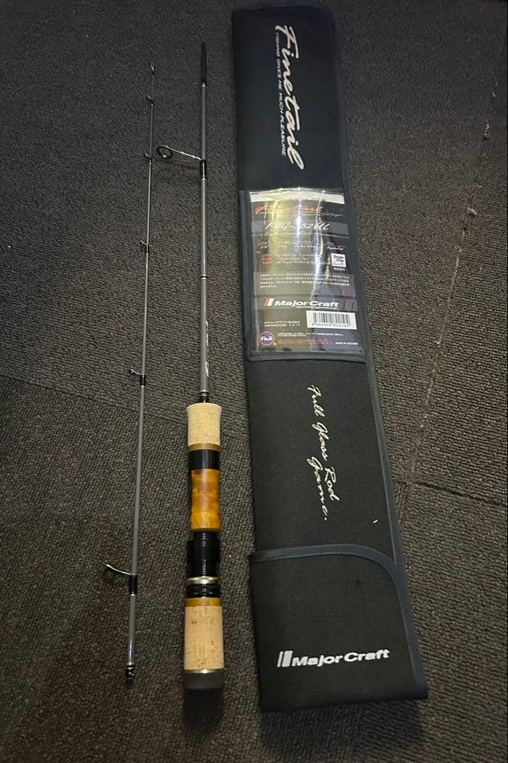 MajorCraft FSG-382UL トラウトロッド 3.8フィート Major Craft（メジャークラフト） ○メジャークラフト ファインテール