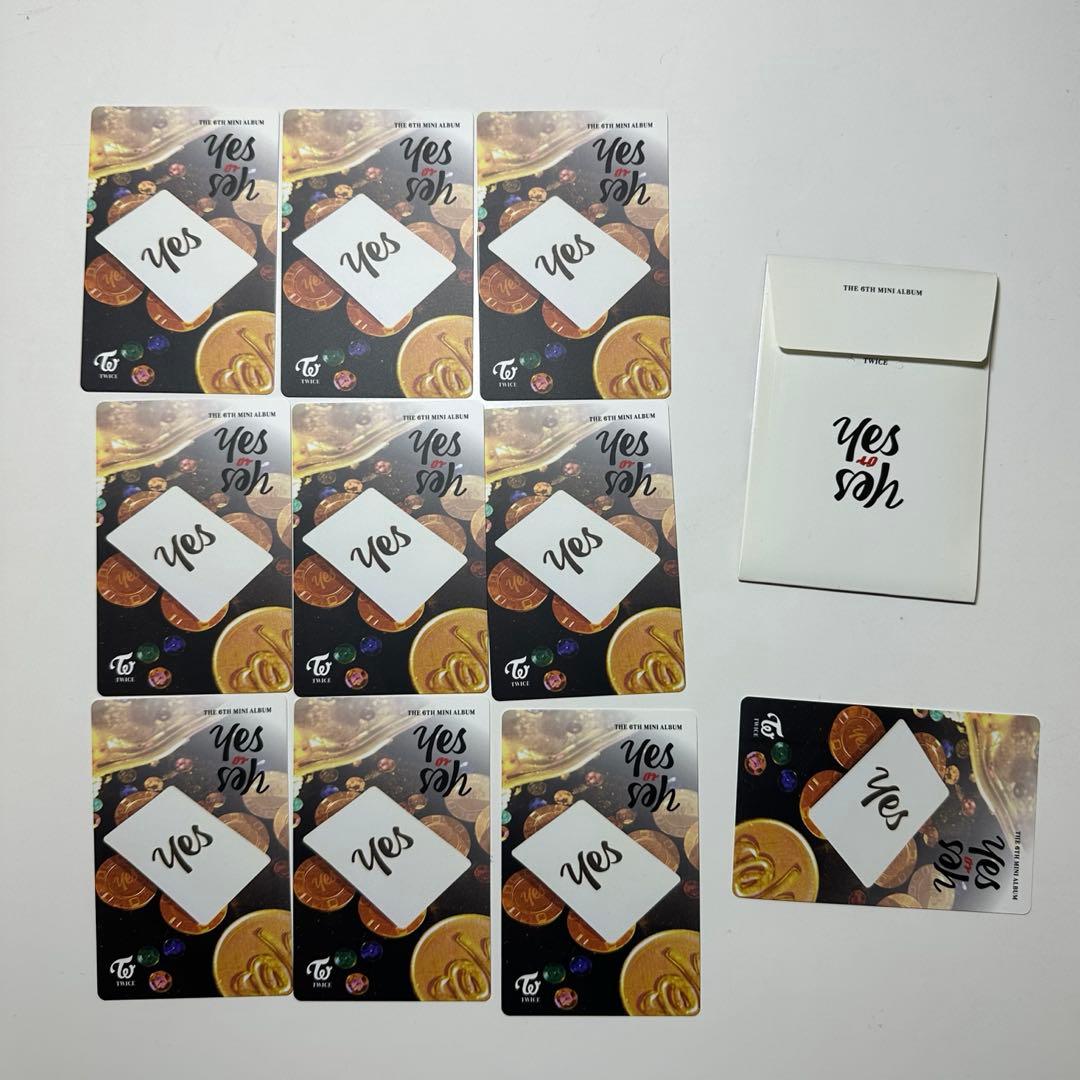 twice yes or yes トレカ - メルカリ