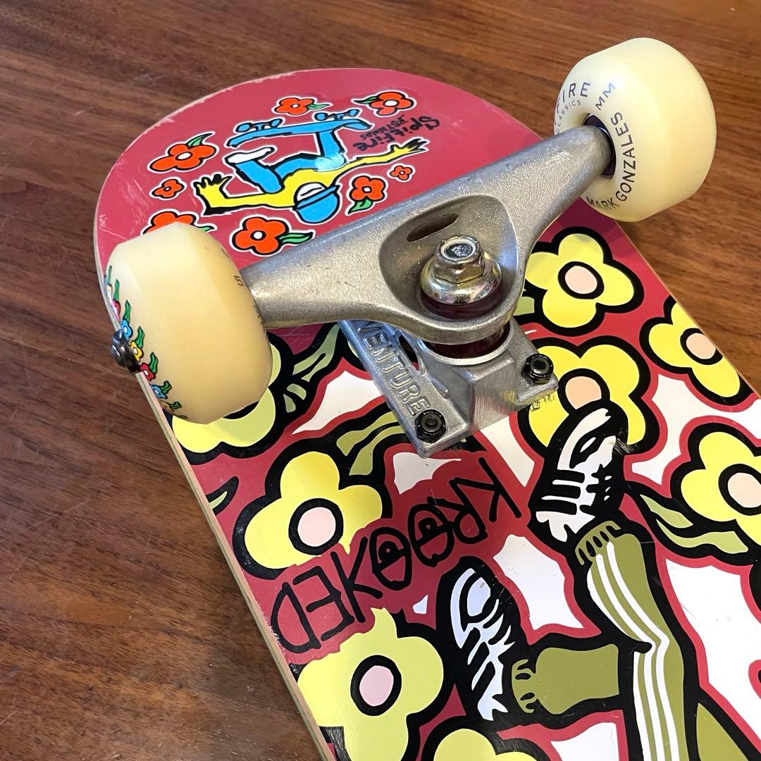 クルキット 美品 スケボー スピットファイア 子供用 ベンチャー