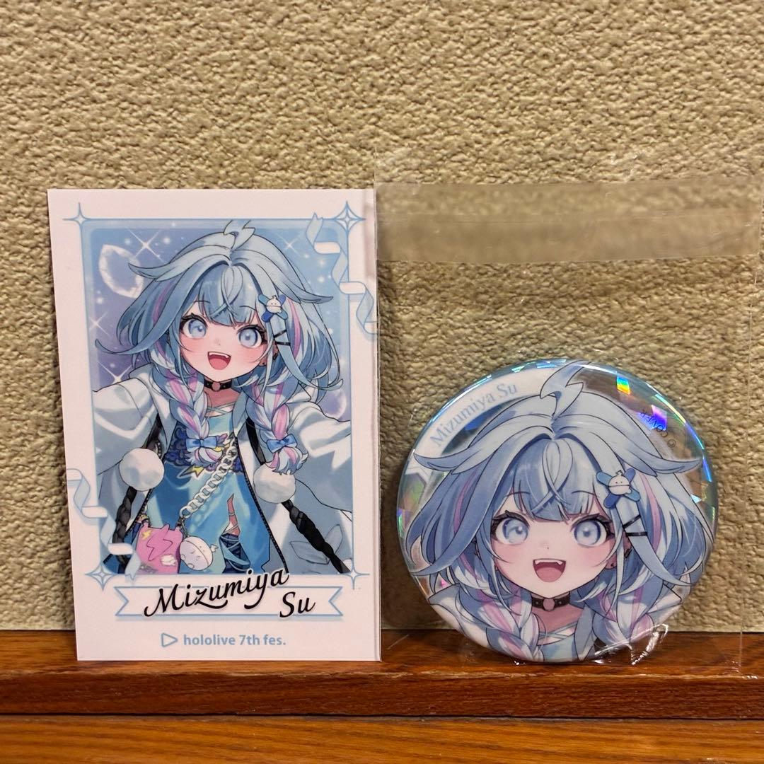 ホロライブ expo fes 缶バッジ チェキ ライブ衣装 水宮枢 - メルカリ