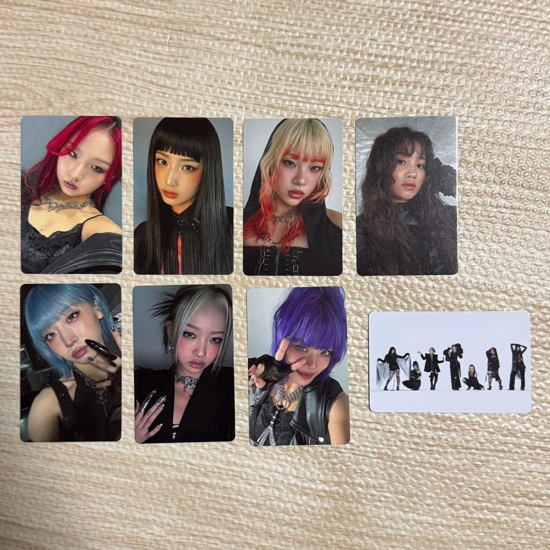 HANA トレカ アルバム 特典 トレーディングカード 8枚 グッズ ハナ