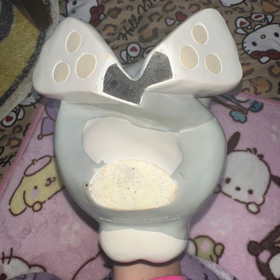 バックスバニー 置物 ニンジン付き高さ34センチ