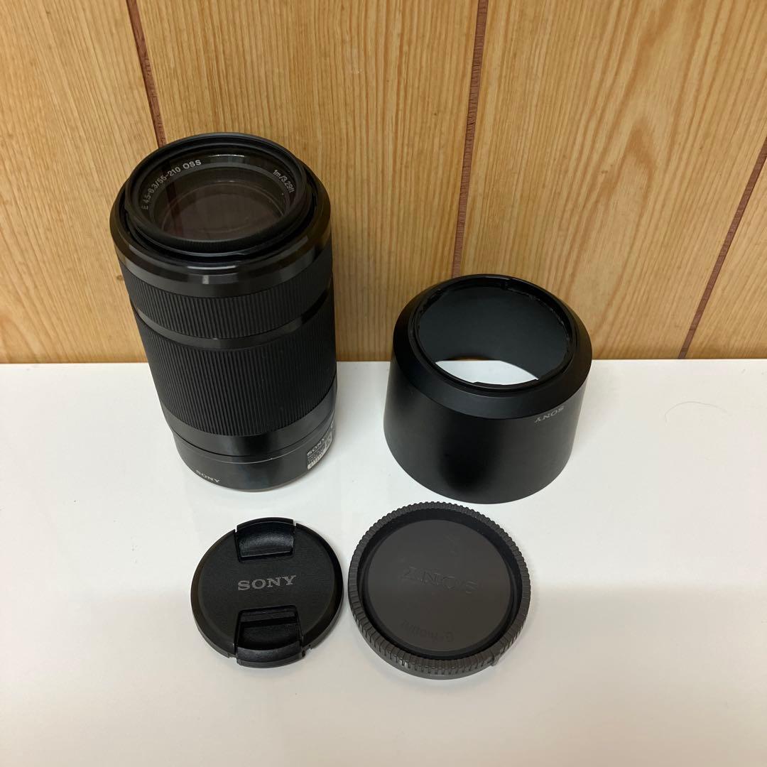 レンズ(ズーム) ES061 SONY SEL55210 55-210mm 4.5-6.3 Sony SEL55210 55-210mm f/4.5-6.3 (Silver) Telephoto zoom lens for