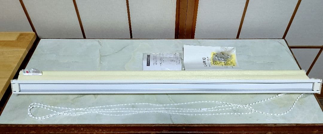 【タチカワブラインド】◆ロールスクリーン╱ラルク《アイボリー/W1000》