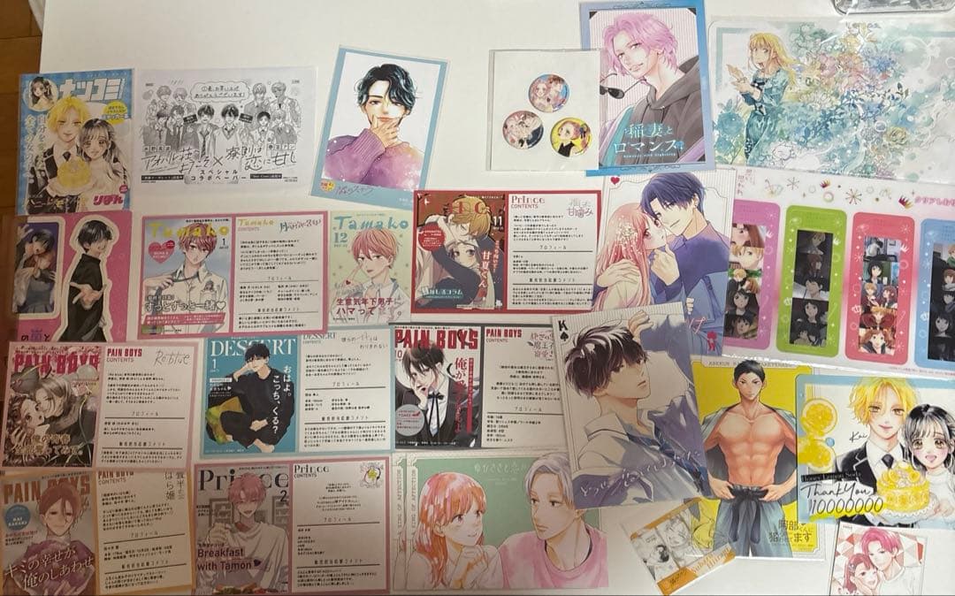 少女漫画 特典 TSUTAYA特典 ポストカード ナツコミ セット - メルカリ