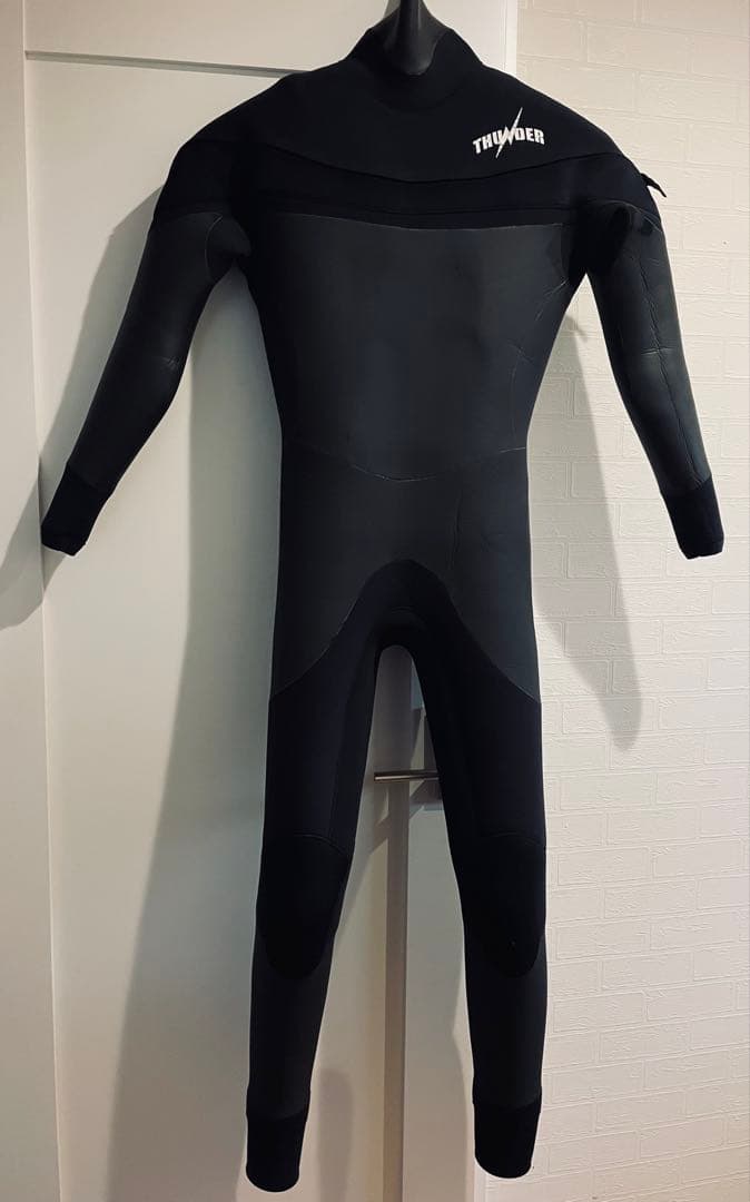 国産セミドライ！ロングチェストジップ L ！送料込み 最新モデル ド定番セミドライ 日本製 セミドライウェットスーツ ロング