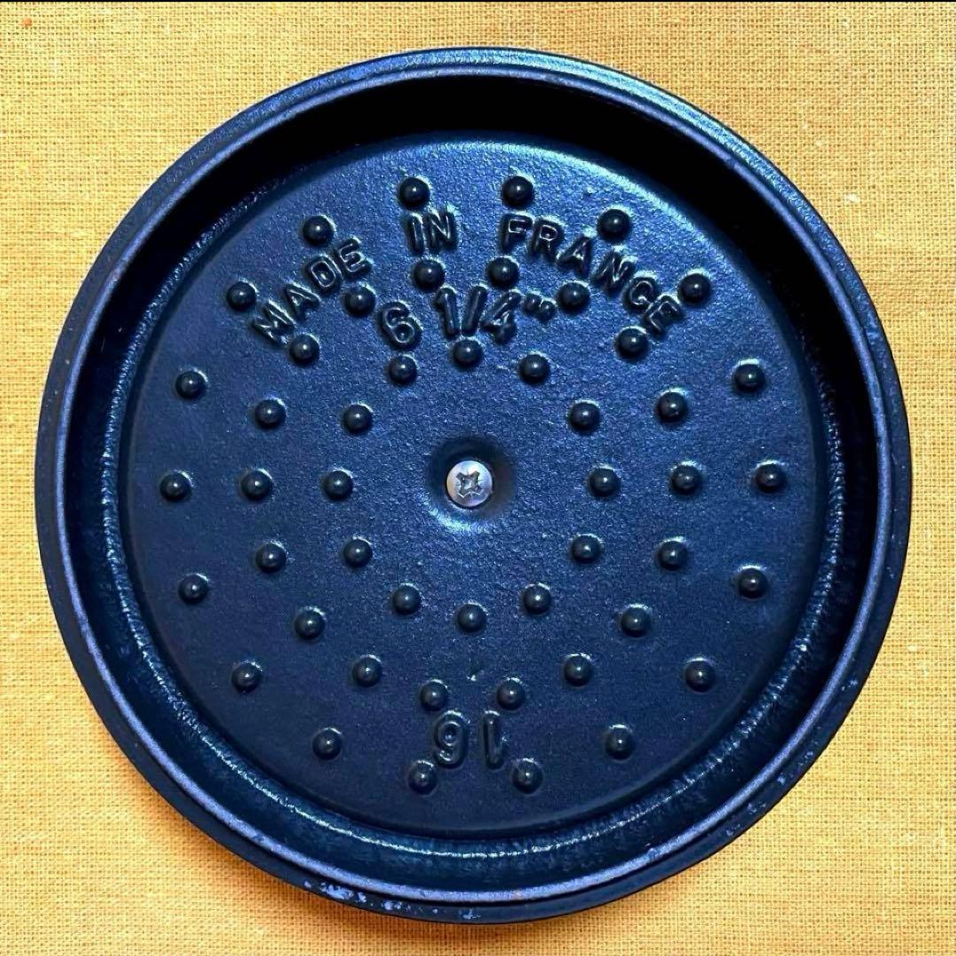 早い者勝ち‼️ 超美品 ストウブ ココット16cm 1.4ℓ 旧型 深型 鉄鍋