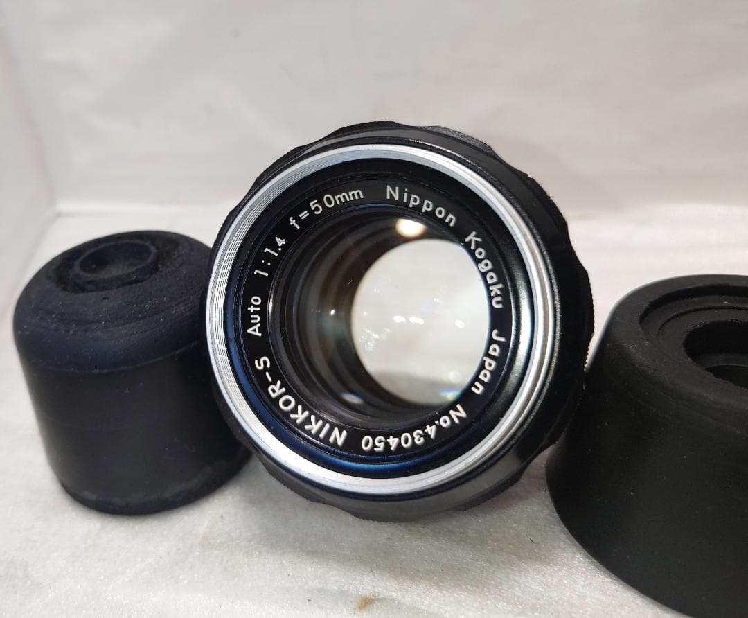 ★人気初期型！極上★NIKON NIKKOR-S 50mm F1.4 AI改造可 徹底解説]NIKKOR-S Auto 50mm F1.4初期型をAi改造する方法。初心者でも